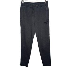 Puma dark gray pocketed draw stein sweatpants Sz S